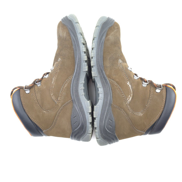 Hytest Work Boots Mens 8.5 W Knox K13751 Lace Up Steel Toe Waterproof Brown - Picture 10 of 11